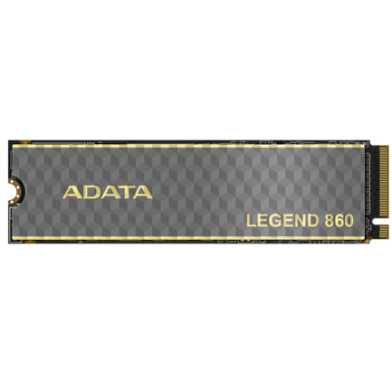 87398 - Unidad de Estado Sólido SSD Adata Legend 860 1000GB PCIE Gen4 M 2 2280 6000/4000MBS Compatible con PS5 Disipador Al