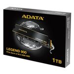 89673 - Unidad de Estado Solido SSD Adata 1TB Legend 900 NVMe M 2 5400 MB/s Escritura 7000 MB/s Lectura PCI Express 4 0