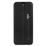 85698 - Power Bank PERFECT CHOICE Carga Rápida 22 5W con Cable Tipo C Bolt Negro