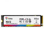 85532 - SSD Stylos NVMe 512GB M 2 2500 MB/s Escritura 3000 MB/s Lectura PCI Express 3 0