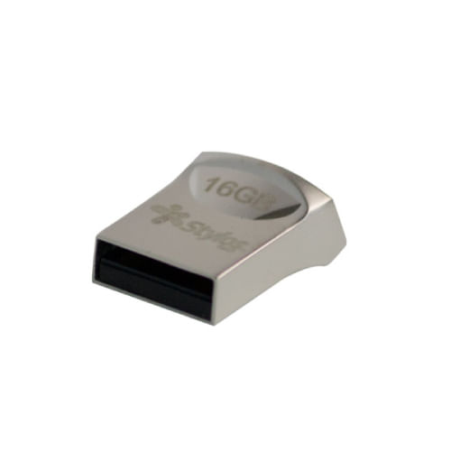 85529 - Memoria USB Stylos ST125 16GB Conexion Tipo A 2 0 Mini Metalica Plata