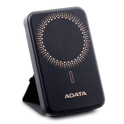 85850 - Power Bank Adata R050 de Carga Rapida y Magnetica Inalambrico 5000 MAH color Negro