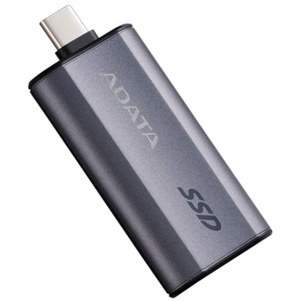 88900 - Unidad de Estado Solido SSD Adata Externo SC750 1TB USB-C 3 2 Negro