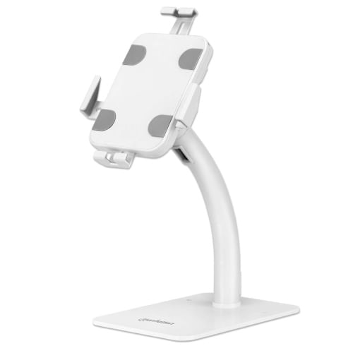 62979 - Soporte de Suelo Manhattan Antirrobo para Tablet/iPad 7 9" a 11" Color Blanco