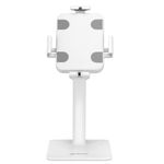 62977 - Soporte de Suelo Manhattan Antirrobo para Tablet/iPad 7 9" a 11" Color Blanco