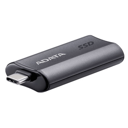 89806 - Disco Duro Externo Adata SC750 3 5" 2TB USB-C 3 1 Gris Resistente a Polvo para PC