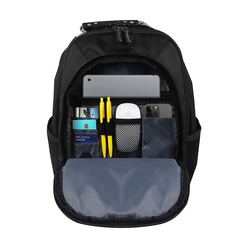 90668 - SWISSMOBILITY BACKPACK OLTEN PORTALAPTOP 17 PULG  NEGRA