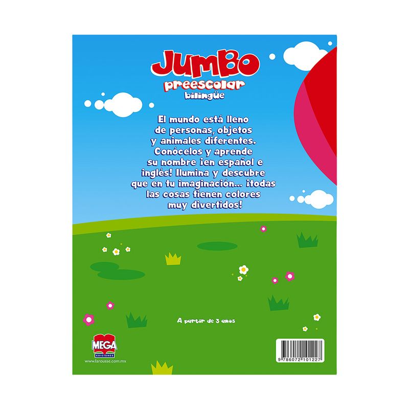 92299 - LIBRO COLOREAR JUMBO PREESCOLAR BILINGUE_2