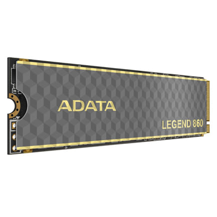 87395 - Unidad de Estado Sólido SSD Adata Legend 860 500GB PCIE Gen4 M 2 2280 5000/3000Mbs Compatible con PS5 Disipador Alu