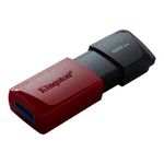 84899 - Memoria USB Kingston DataTraveler Exodia M 128GB USB 3 2 Gen1 Color Negro-Rojo