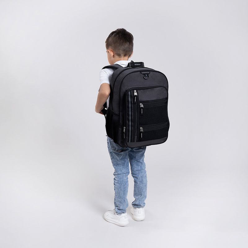 90955 - MOCHILA JUVENIL NEGRA CHENSON CHEY_4