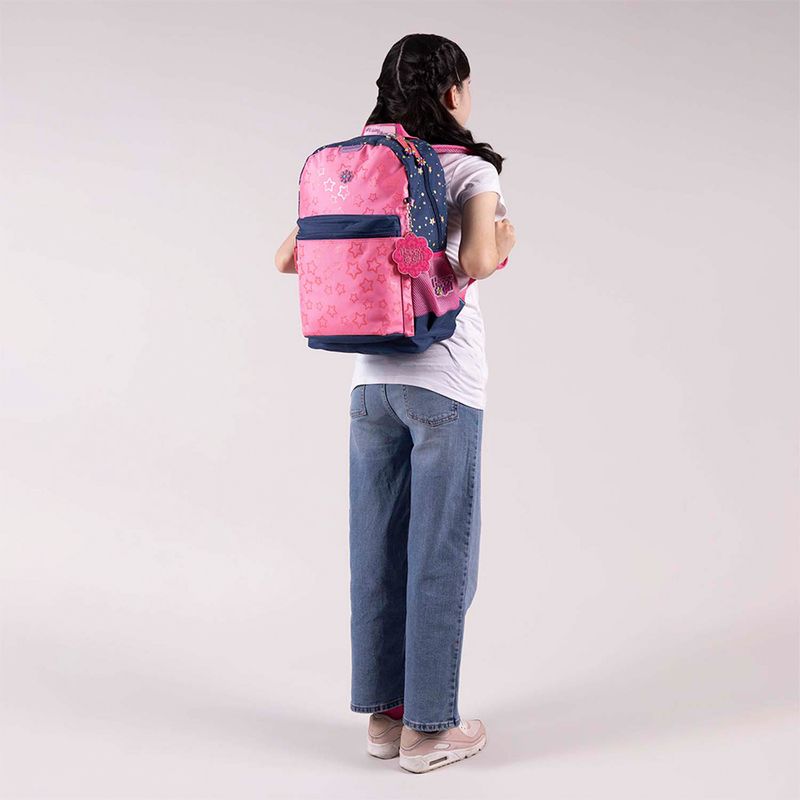 90961 - MOCHILA PRIMARIA ROSA HAPPY GIRL ESTAR_4
