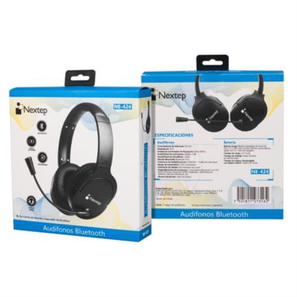 93275 - Audífonos Nextep Inalámbrico Bluetooth Recargable/Micrófono_5