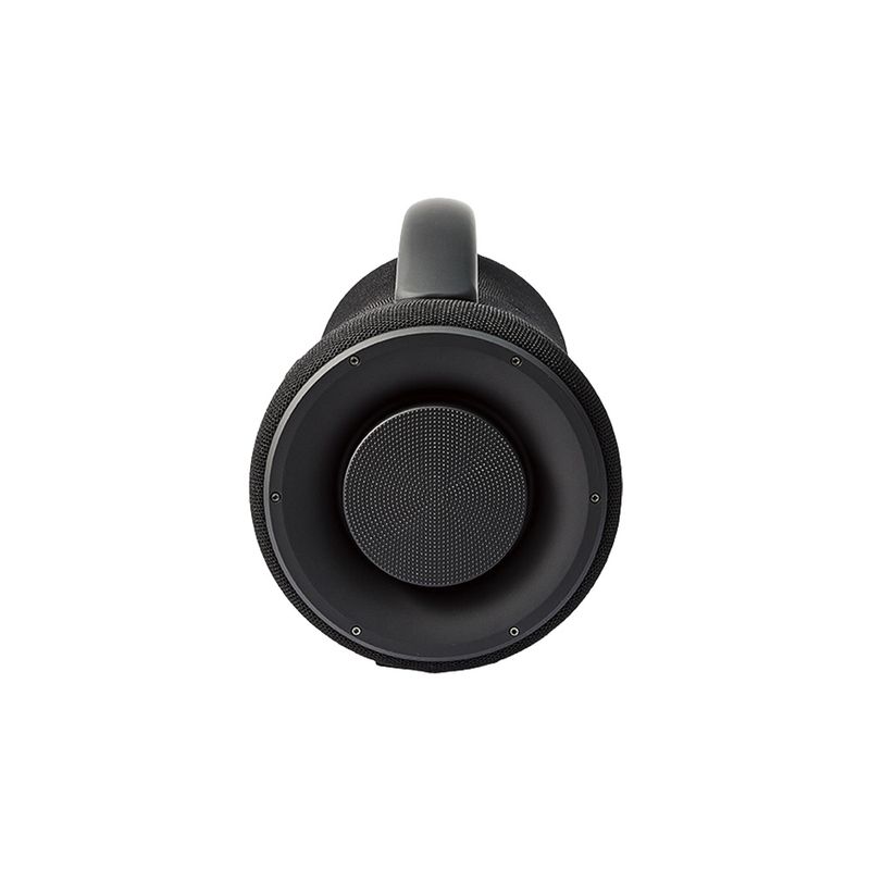 90563 - BOCINA PORTATIL SUPER BAZOOKA TWS CON LUZ LED MISIK MS257, NEGRO
