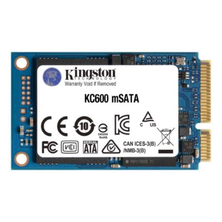85096 - Unidad de Estado Sólido SSD Kingston 256 GB KC600 SATA III/mSATA