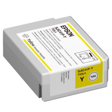 49228 - Tinta Epson SJIC41P-Y para ColorWorks C4000 Color Amarillo