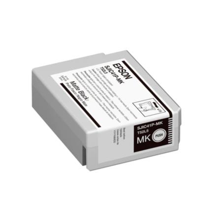 49392 - Tinta Epson SJIC41P-MK para ColorWorks C4000 Color Negro Mate