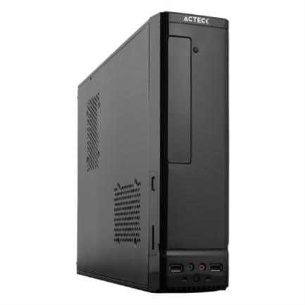 47993 - Gabinete Acteck Atom GS240 Mini Torre Slim con Fuente 450W Micro ATX/Mini ITX USB 2 0 1 Ventilador Color Negro
