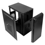 47983 - Gabinete Acteck Kioto GC240 Mini Torre con Fuente 500W Micro ATX/Mini ITX USB 3 0 1 Ventilador Color Negro