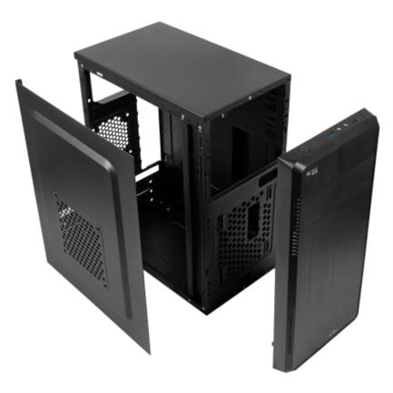 47983 - Gabinete Acteck Kioto GC240 Mini Torre con Fuente 500W Micro ATX/Mini ITX USB 3 0 1 Ventilador Color Negro