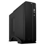 47990 - Gabinete Acteck Bern GS460 Mini Torre Slim con Fuente 500W Micro ATX/Mini ITX USB 3 0 1 Ventilador Color Negro