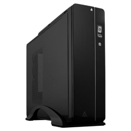 47990 - Gabinete Acteck Bern GS460 Mini Torre Slim con Fuente 500W Micro ATX/Mini ITX USB 3 0 1 Ventilador Color Negro