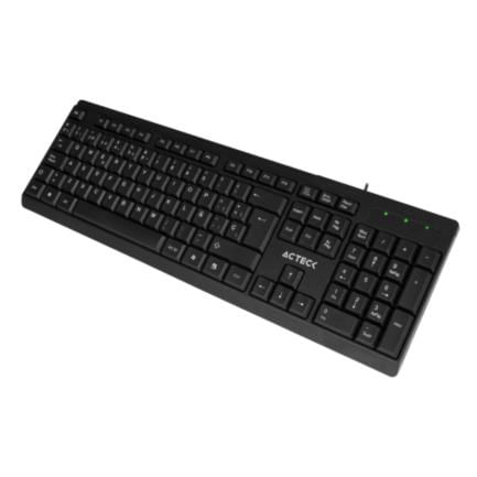 48000 - Teclado Acteck Inspire TA210 Alámbrico USB Color Negro