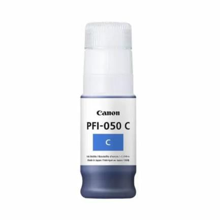 49224 - Tinta Canon PFI-050 C a Base de Pigmentos 70ml para imagePROGRAF TC-20 Color Cian