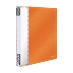 93623 - CARPETA CARTA CON 20 MICAS NARANJA SOLIDO