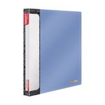 93551 - CARPETA PLASTICA CARTA CON PALANCA AZUL METALICO