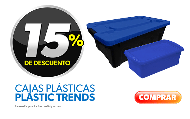 cajas plasticas con descuento