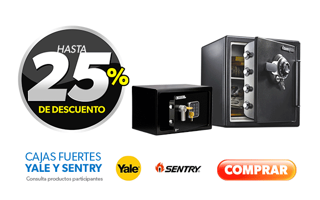 descuento en cajas fuertes
