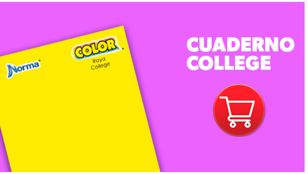 cuadernos college con descuento
